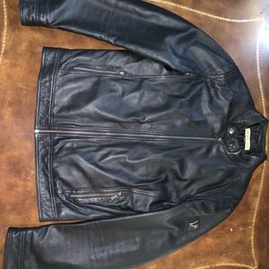 Versace Jeans leather jacket